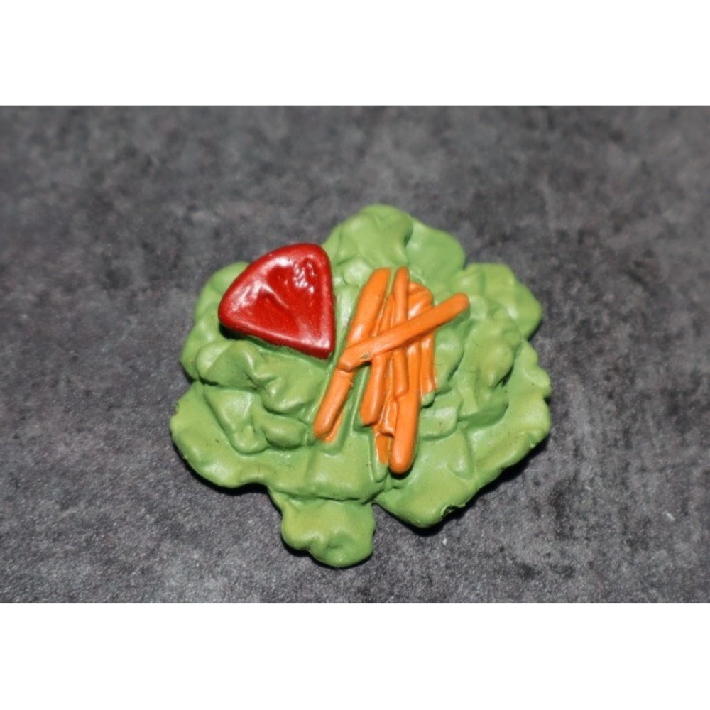 American Girl Doll Replacement 1996 School Hot Lunch Faux Garden Salad Vintage